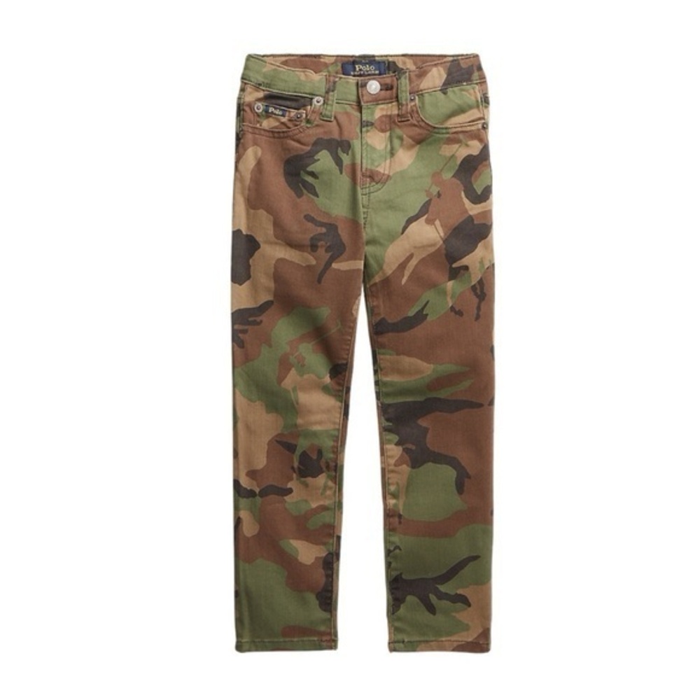 Polo Ralph Lauren Boys Sullivan Slim Camo Stretch Jean size 18